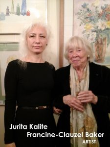 Francine-Clauzel Baker and Jurita Kalite in Lady Ju Gallery